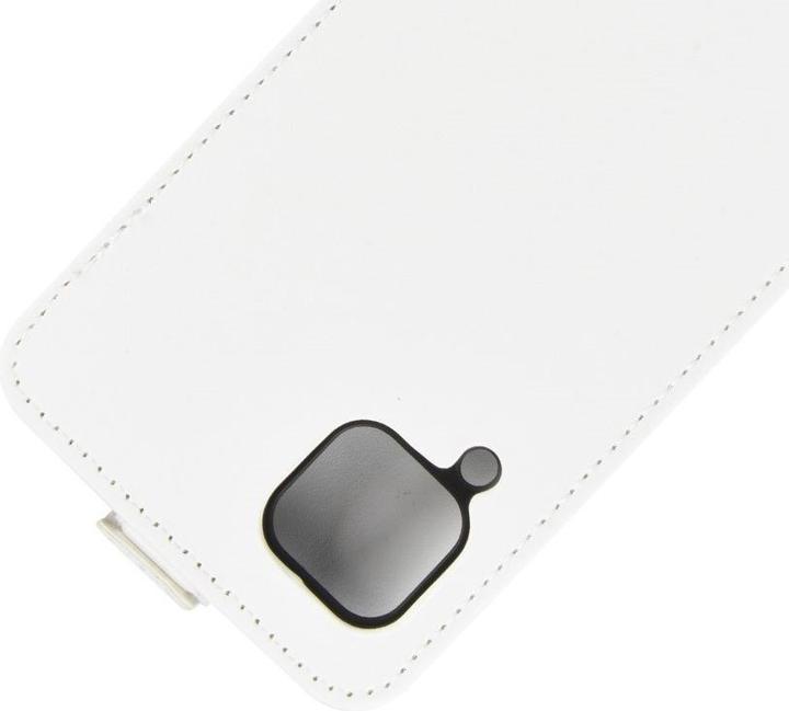 Produktbild Cover-Discount Huawei P40 Lite - Klassisches Flip Case vertikal weiss (Huawei P40 Lite)