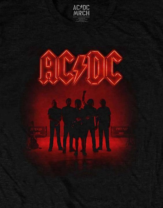 Produktbild AC/DC Erwachsene PWRUP Rücken Print T-shirt (XXL)