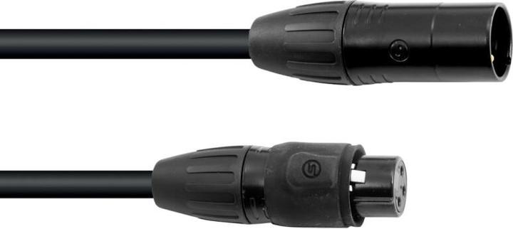 Actual product image Eurolite DMX Kabel SEC-1 IP65 3pol 10m sw (10 m)