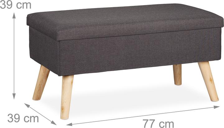 Immagine prodotto Relaxdays Panchina (77 cm)