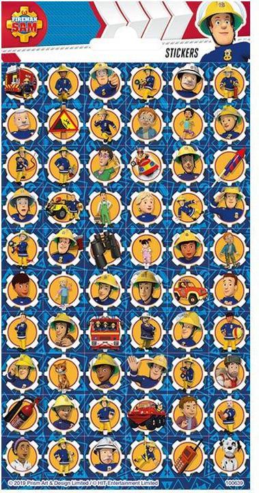 Actual product image Fireman Sam Sticker sheet