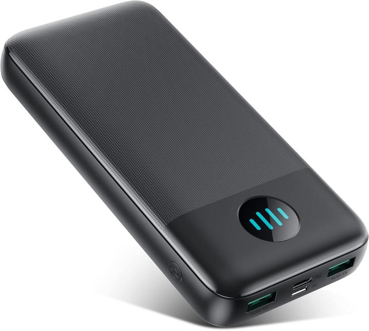 Immagine prodotto QTshine Powerbank, 3 Ausgänge, Schnellladegerät (26800 mAh, 15 W)
