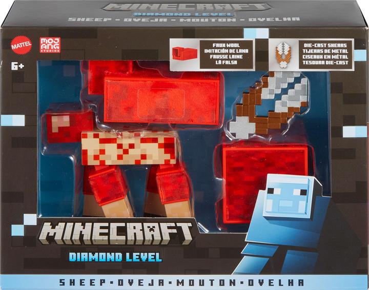Actual product image Mattel MINECRAFT DIAMOND LEVEL Sheep
