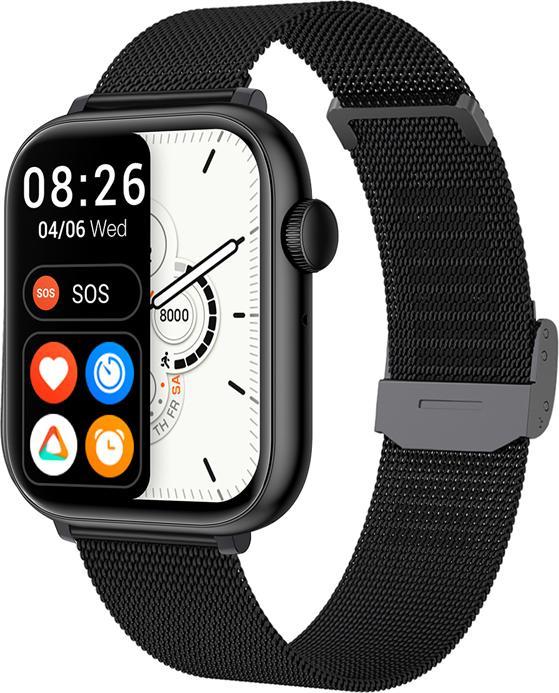 Actual product image EKO Connected watch 5.2 with flash memory and Milanese strap