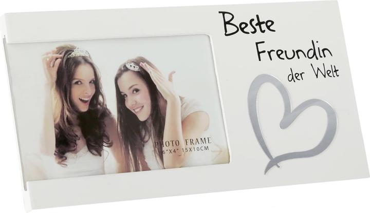Image du produit HTI-Living Bilderrahmen 15 x 10 mit Spruch "Beste Freundin der Welt" (15 x 10 cm)
