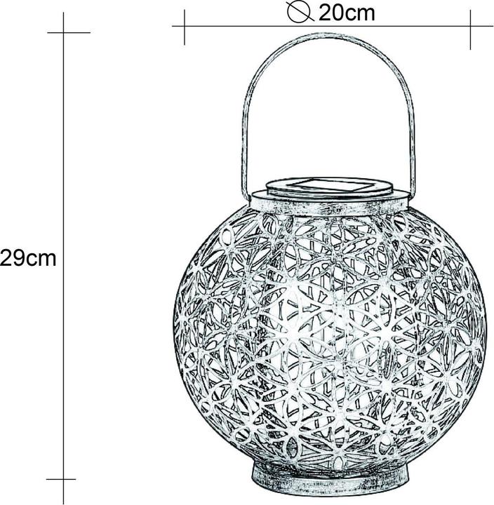 Actual product image Globo Solar light (1 x)