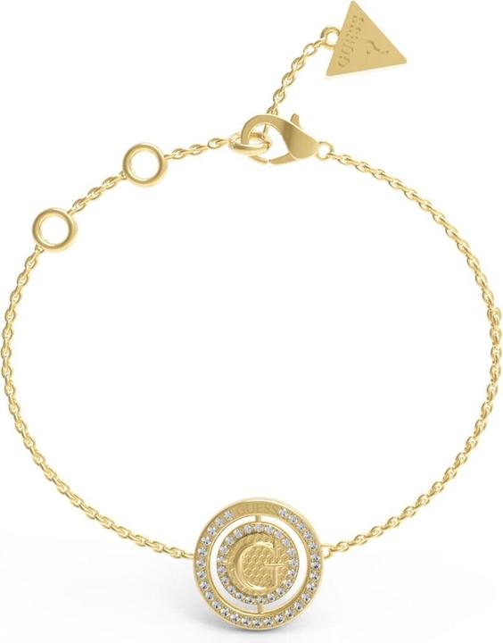 Guess Stylish gold-plated bracelet JUBB02257JWYG - Dimension: 14.5 - 18.5 cm - S