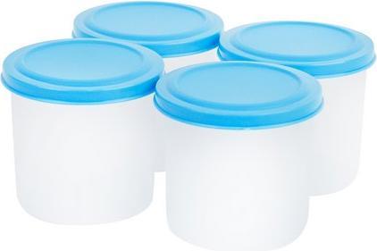 Immagine prodotto Axentia Set di 4 barattoli per erbe/congelatore in plastica