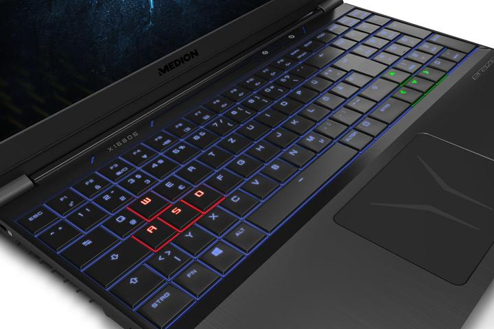 Actual product image Medion Erazer X15805 (15.60", Intel Core i9-8950HK, 32 GB, 1000 GB, CH)
