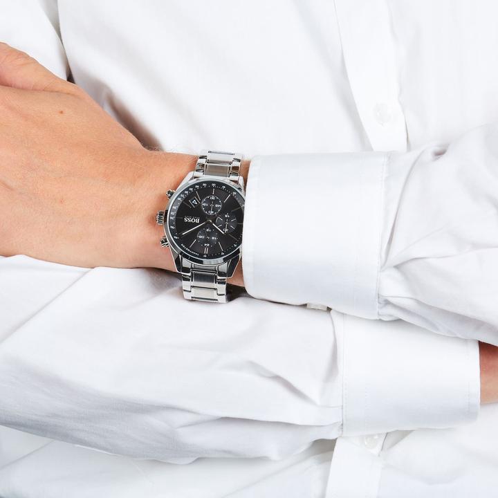 Produktbild BOSS Grand Prix (Analoguhr, Chronograph, 44 mm)