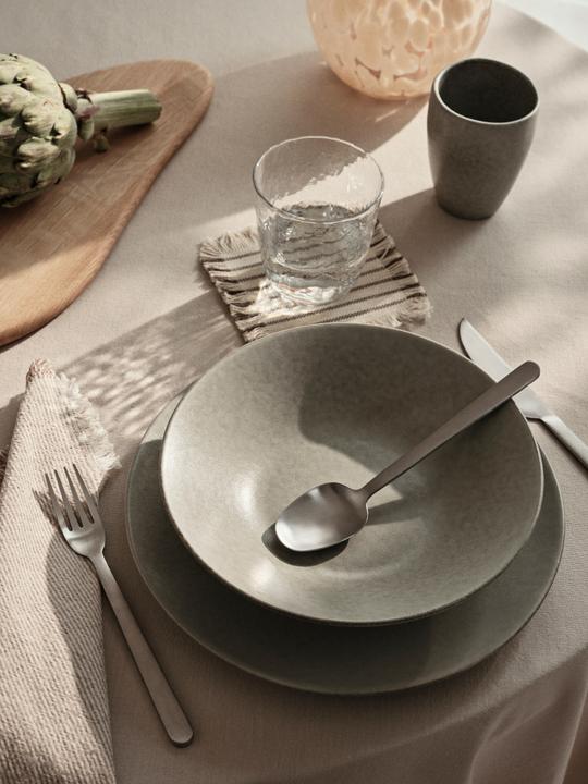 Immagine prodotto Broste Copenhagen Set di stoviglie NORDIC MARSH per pranzo per due persone 6 pezzi (6 Pezzo/i)