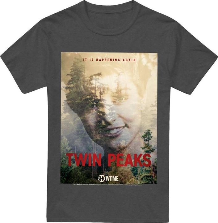 Twin Peaks Unisex Adult Laura Palmer T-Shirt (XXL)