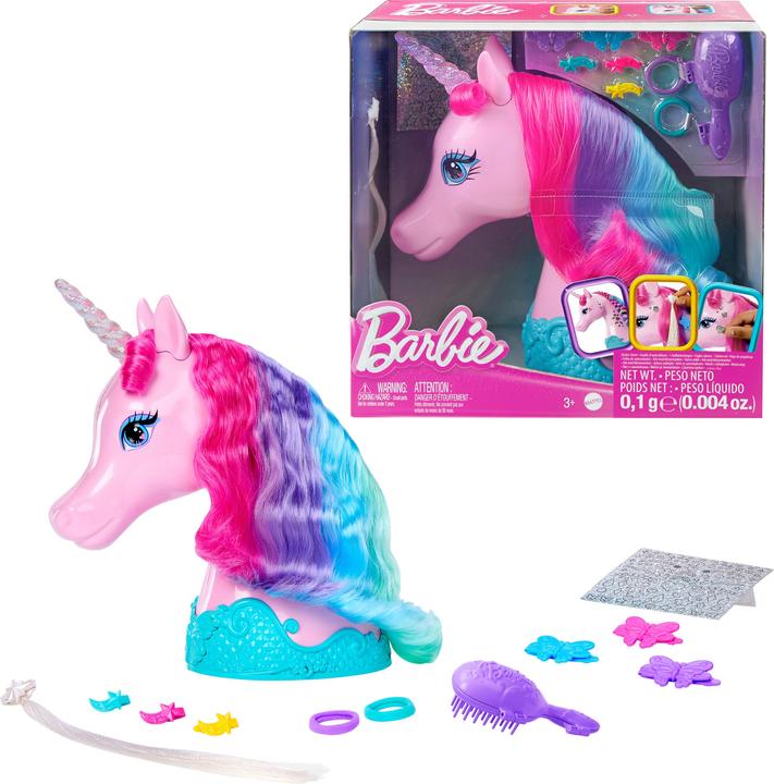 Barbie Einhorn Styling Head