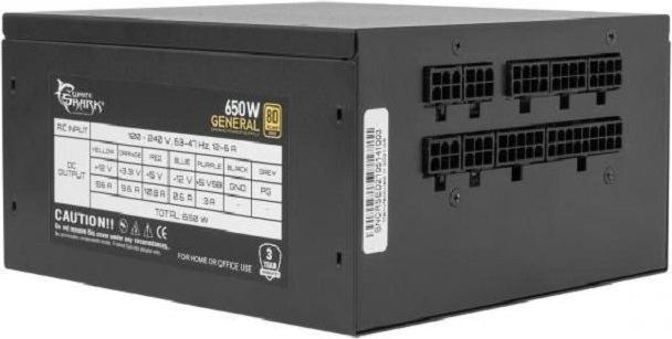 Actual product image White Shark GPSU-G650M General 650W 80+ GOLD Full Modular (650 W)
