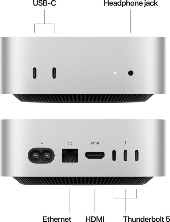 Productafbeelding Apple Mac Mini – 2024 (M4 Pro, 48 GB, 1000 GB, Apple M4 Pro 16-Core)