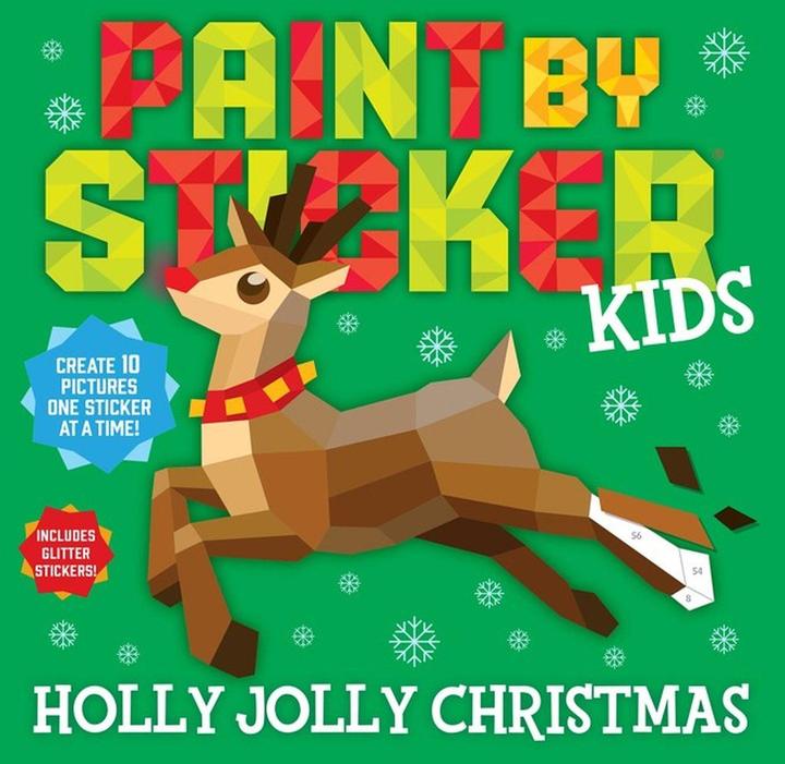 Image du produit Paint by Sticker Kids : Holly Jolly Christmas