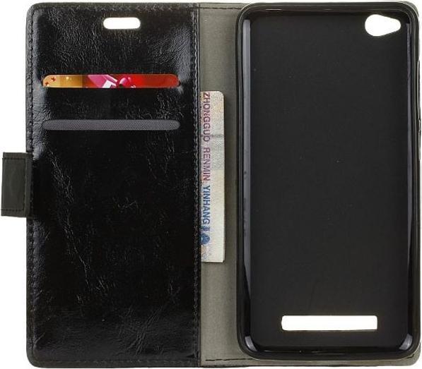 Produktbild MU Classic Crazy Horse II Leder Bookcover Series (Xiaomi Redmi 4A)