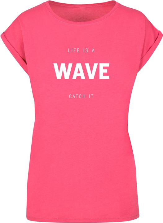 Merchcode Ladies Summer - Life is a wave T-Shirt - 118923 (XL)