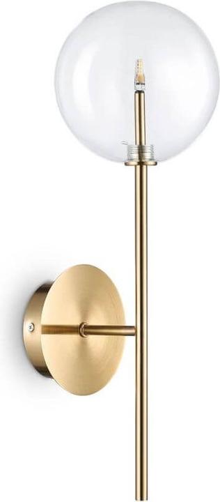 Actual product image Ideal lux EQUINOXE G4 wall light brass warm white 200149 (160 lm, G4)