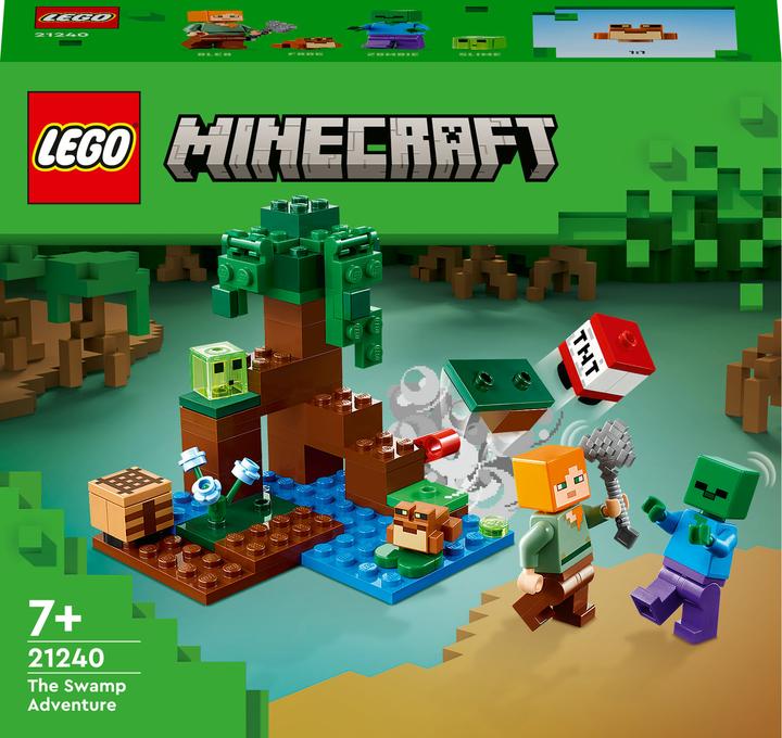 Actual product image LEGO The Swamp Adventure (21240, LEGO Minecraft)