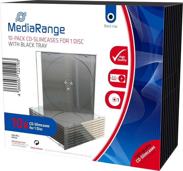 Productafbeelding MediaRange CD/DVD hoesjes