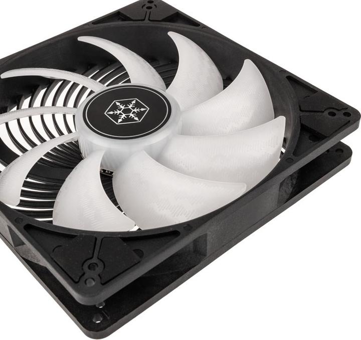Actual product image Silverstone AP184i-ARGB fan (180 mm, 1 x)
