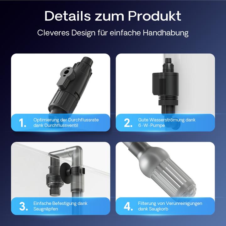 Actual product image SunSun Aquarium Aussenfilter (60 l, External filters, Salt water, Fresh water)