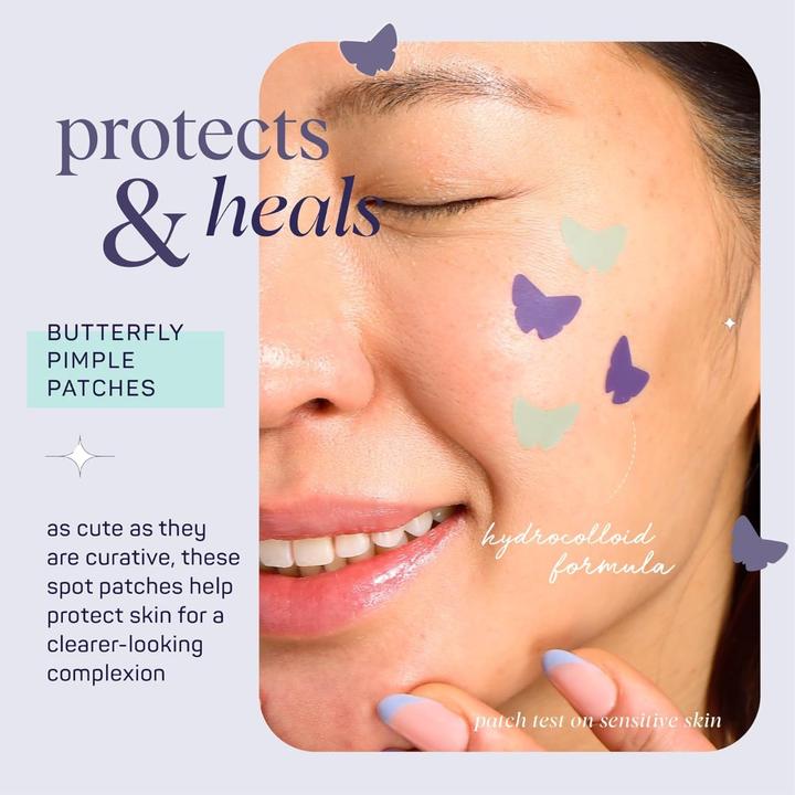 Actual product image SpaLife Pimple Patch Hydrocolloid Butterfly 36 pcs.