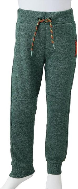 Actual product image VidaXL Children's tracksuit bottoms dark green 92,Material: 50 (92)