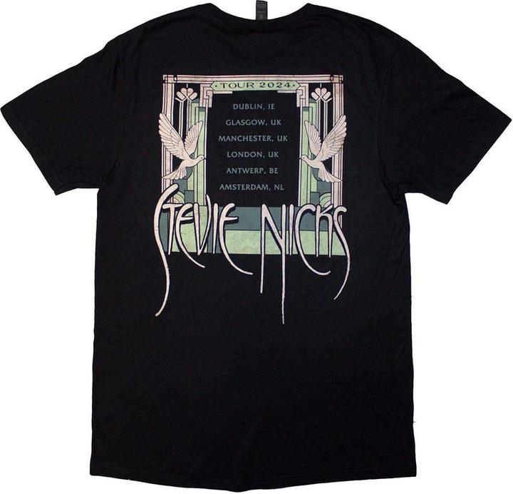 Immagine prodotto Stevie Nicks Tour '24 Maglietta Doves Stampa posteriore Adulto Unisex (XL)