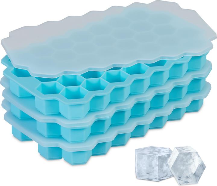 Immagine prodotto Relaxdays 3x stampi-per-cubetti-di-ghiaccio