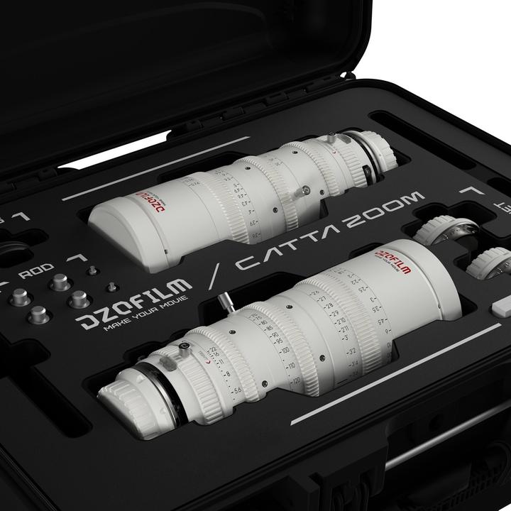 Produktbild Dzofilm Catta Zoom Bundles 18-35/35-80 T2.9-E Mount(White) (C-Mount, Vollformat)