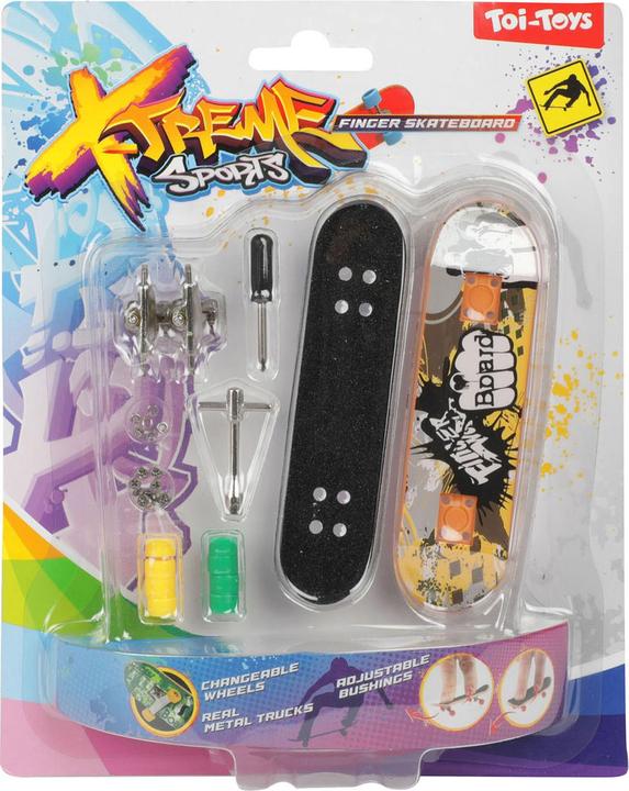 Immagine prodotto Toi-Toys Skateboard a dita 6 pieghe assortite (1.18")