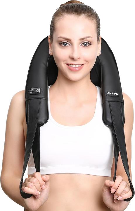 Produktbild Naipo Shiatsu für Schultern und Nacken mit Wärmefunktion (8 Massageknoten)