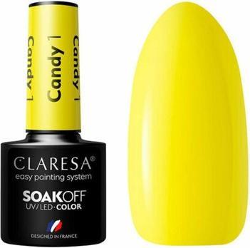 Claresa Soak Off Uv/Led Candy Gel Polish 1 5G (5 ml)
