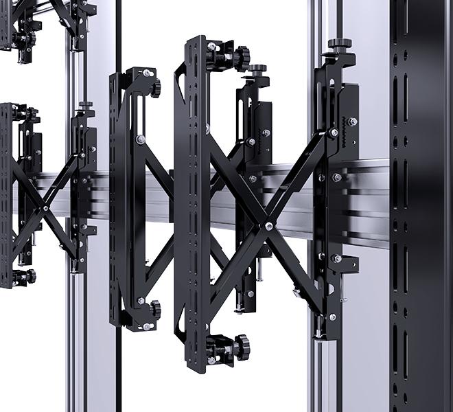 Actual product image b-tech 3x3 Video Wall Stand