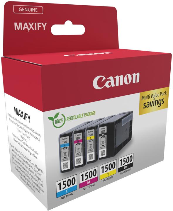 Actual product image Canon PGI-1500 (M, FC, C, Y)