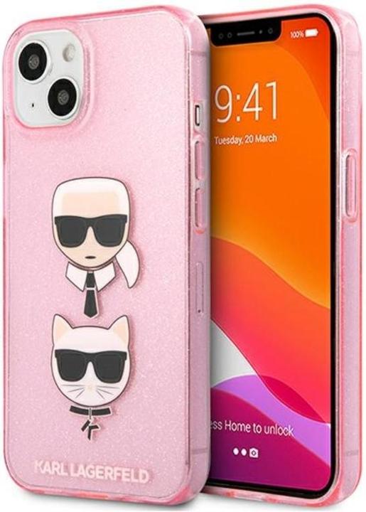 Karl and Choupette Head, Pink