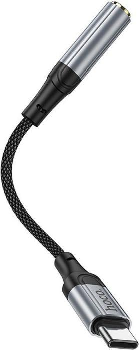 Produktbild Hoco USB-C to 3.5mm LS36, 0.12m, Schwarz (0.12 m)