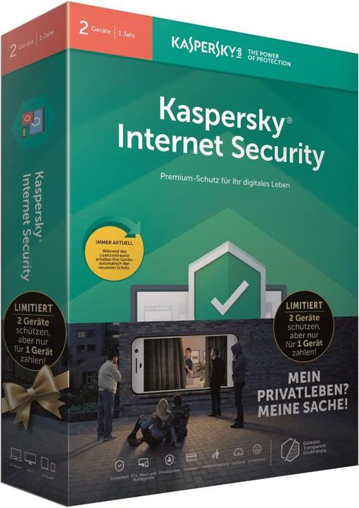 Produktbild Kaspersky Internet Security 2019 Limited Edition (2 User, 12 Monate)