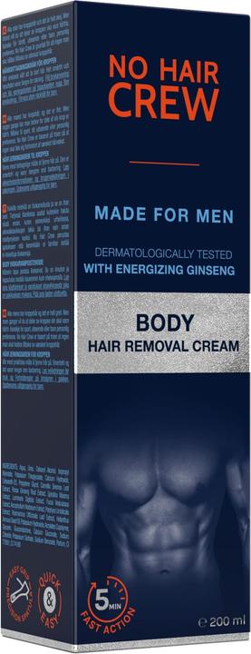Image du produit No Hair Crew Crème dépilatoire (200 ml, 1 x, 264 g)