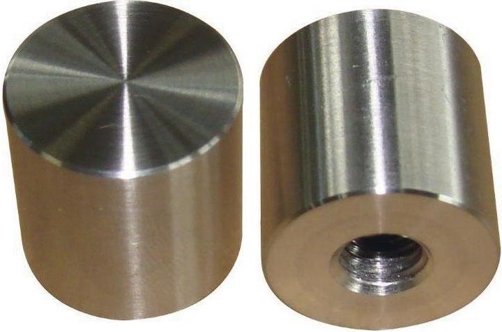 Produktbild Simausrom Glasplattenräger Barkonsole zum Kleben 25x20 mm Edelstahl rostfrei (1 Stk.)