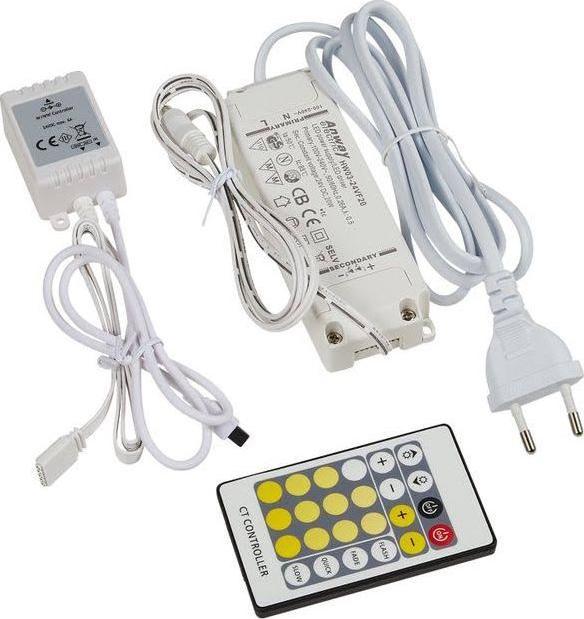 Image du produit Paulmann Kit MaxLED 500 Stripe (Lumière du jour, Blanc, Blanc chaud, 150 cm, Intérieur)