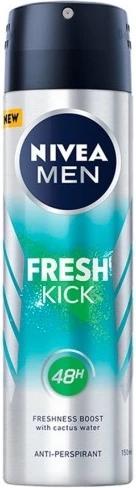 Immagine prodotto NIVEA Uomo Fresh Kick antitraspirante 150ml (150 ml, Shampoo liquido)