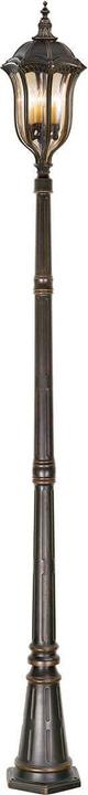 Image du produit Elstead Lighting Bâton Rouge Lampadaire extérieur E14 quadruple Noyer IP44 (E14)