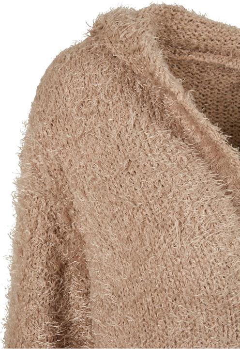 Produktbild Urban Classics Ladies Hooded Feather Cardigan (XL)