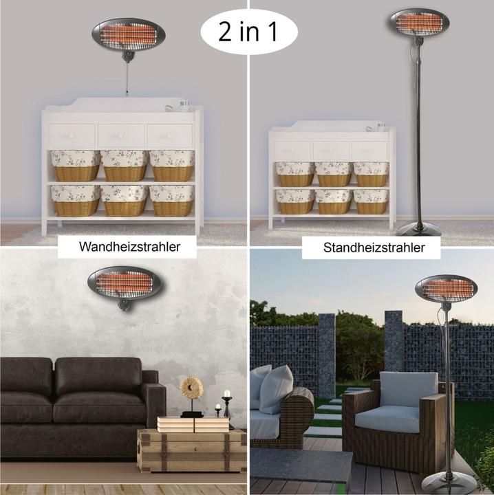 Actual product image Hartig & Helling BS 55 Independent radiant heater