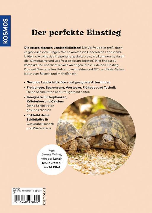 Immagine prodotto Kosmos Landschildkröten (Tedesco, Svenja Wilms, 2024)