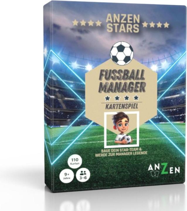 Immagine prodotto Anzen Spiele ANZEN - STARS - Football Manager (Tedesco)