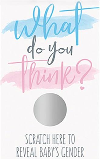 Produktbild Unique Cartes à gratter Baby Shower Révélation